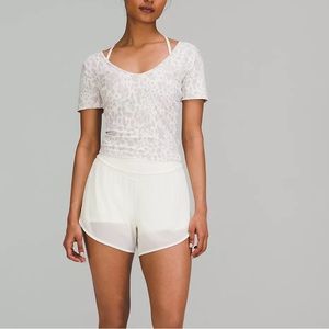 NWT lululemon Align T-Shirt in Cheetah Camo Antique White Multi